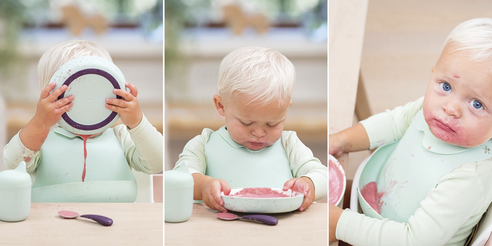 Stokke® Munch Snack Pack Soft Mint, , emotional1
