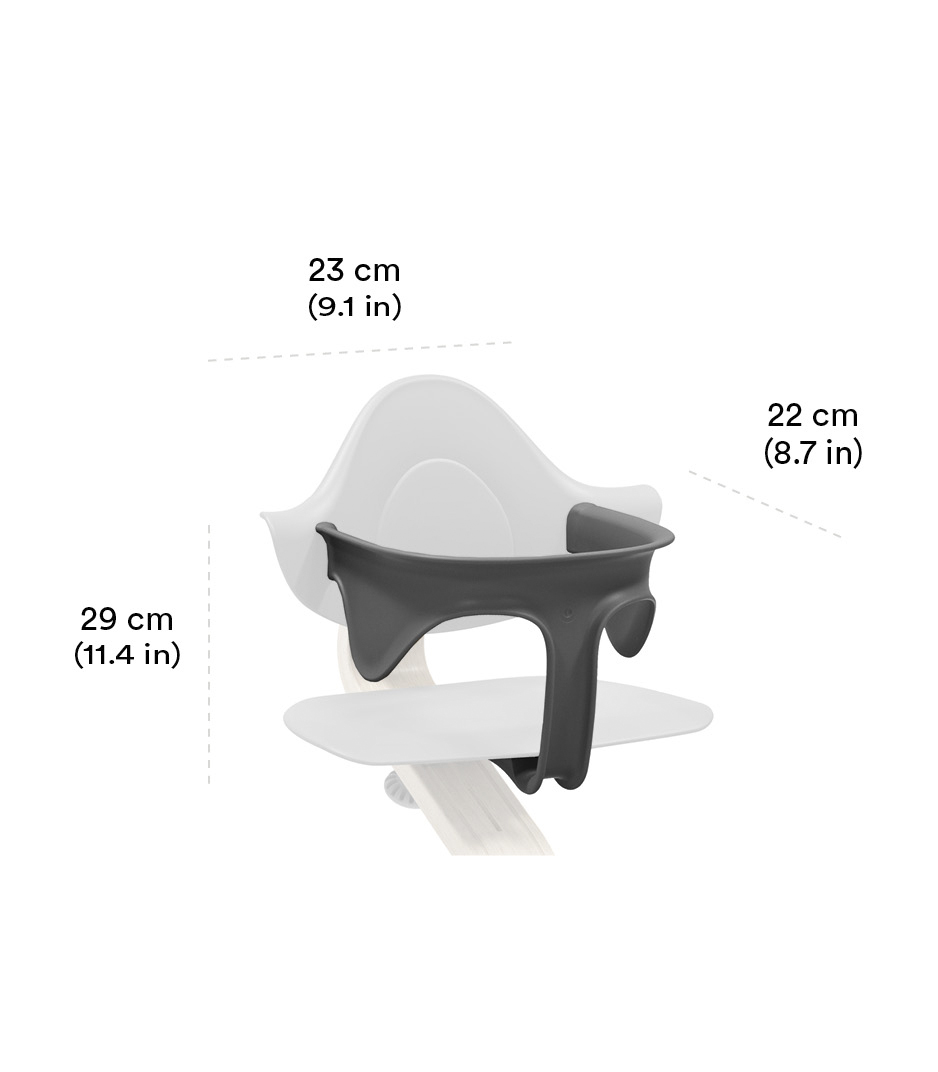 Stokke® Nomi® Baby Set Negro, , Dimensions