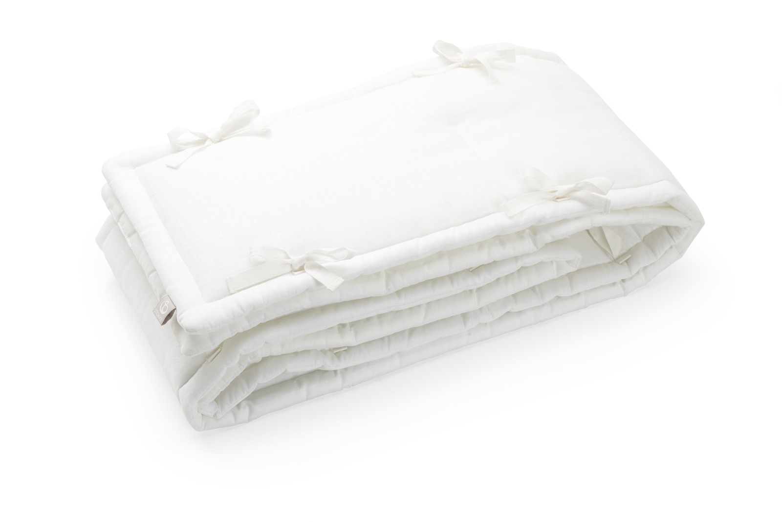 white cot bumper