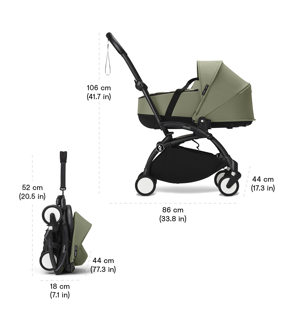 Baby Strollers from Birth | Stokke® YOYO® with newborn shell