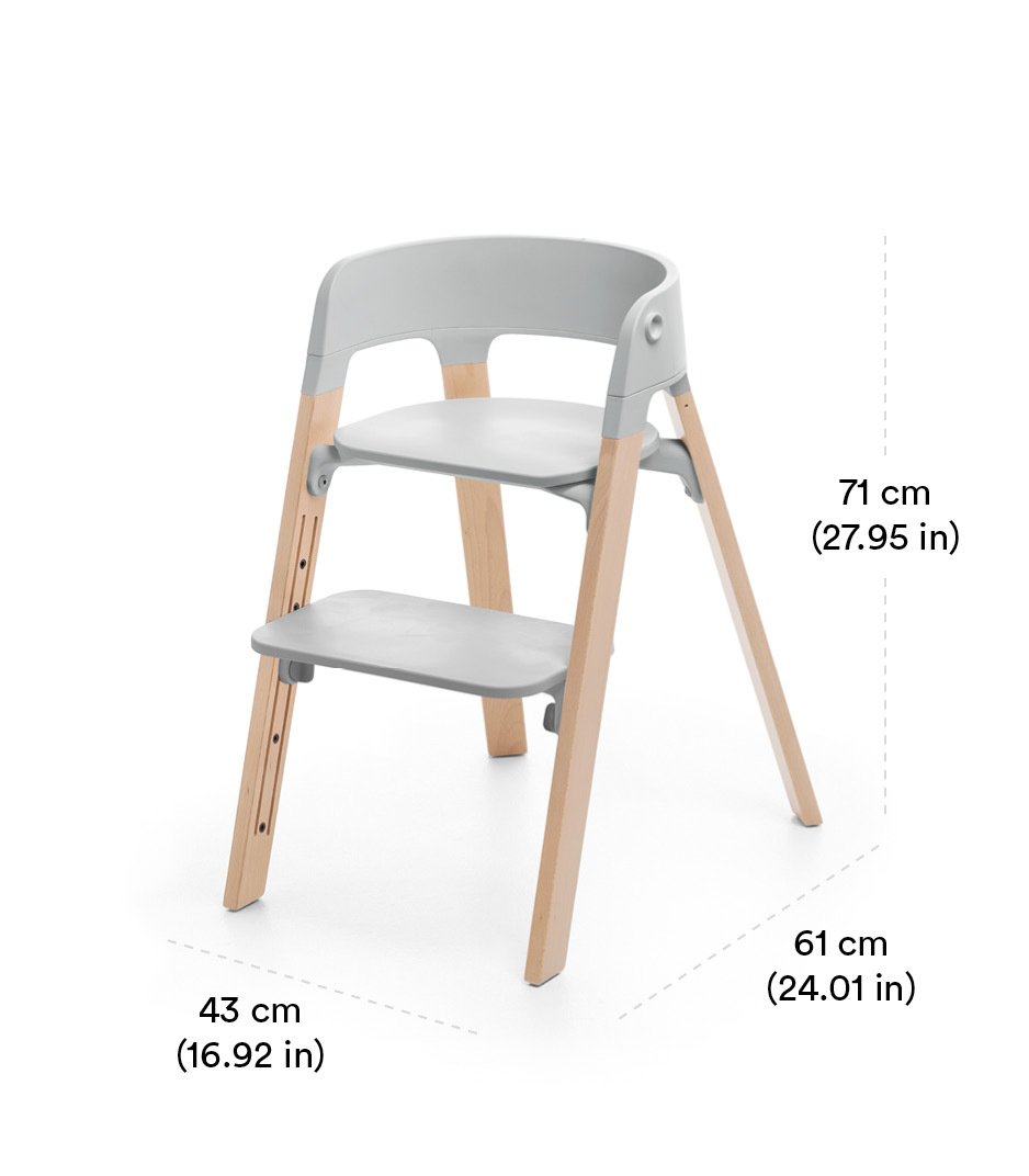 Стул Stokke Steps Столы и стулья 3D модель
