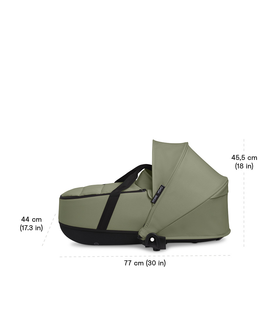 Capazo YOYO - Stone, , Dimensions