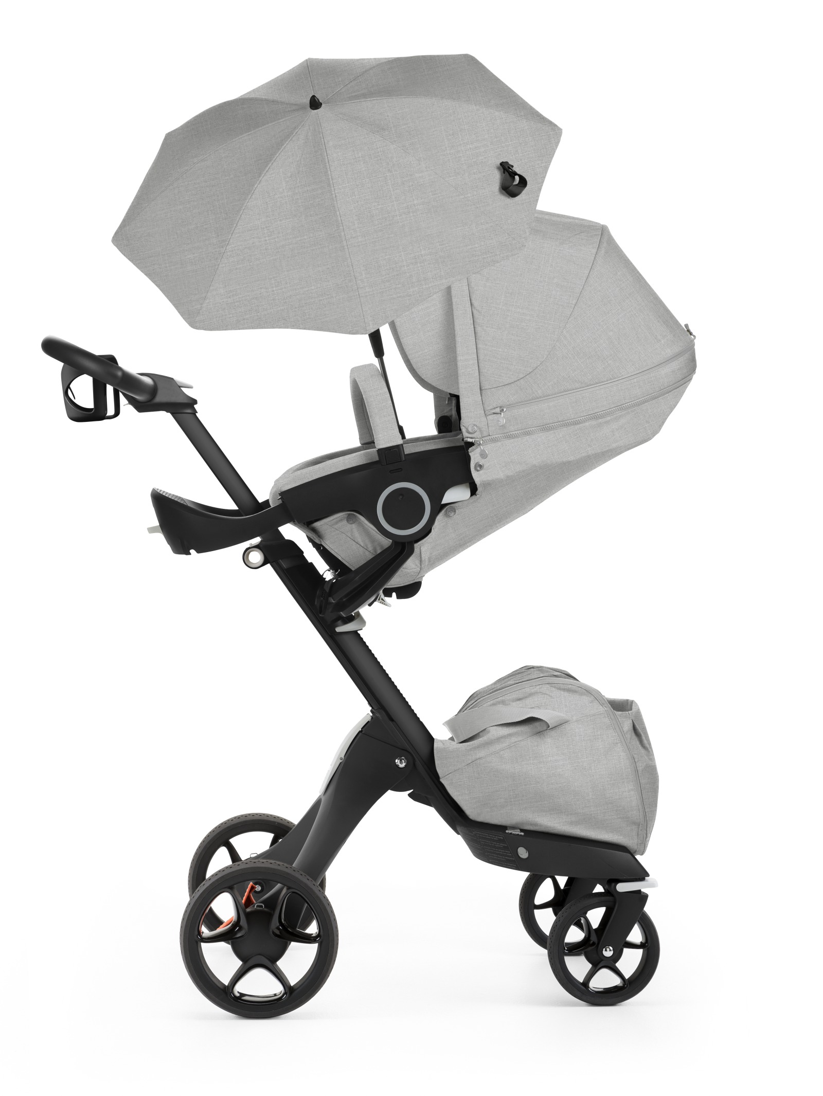 stokke parasol black melange