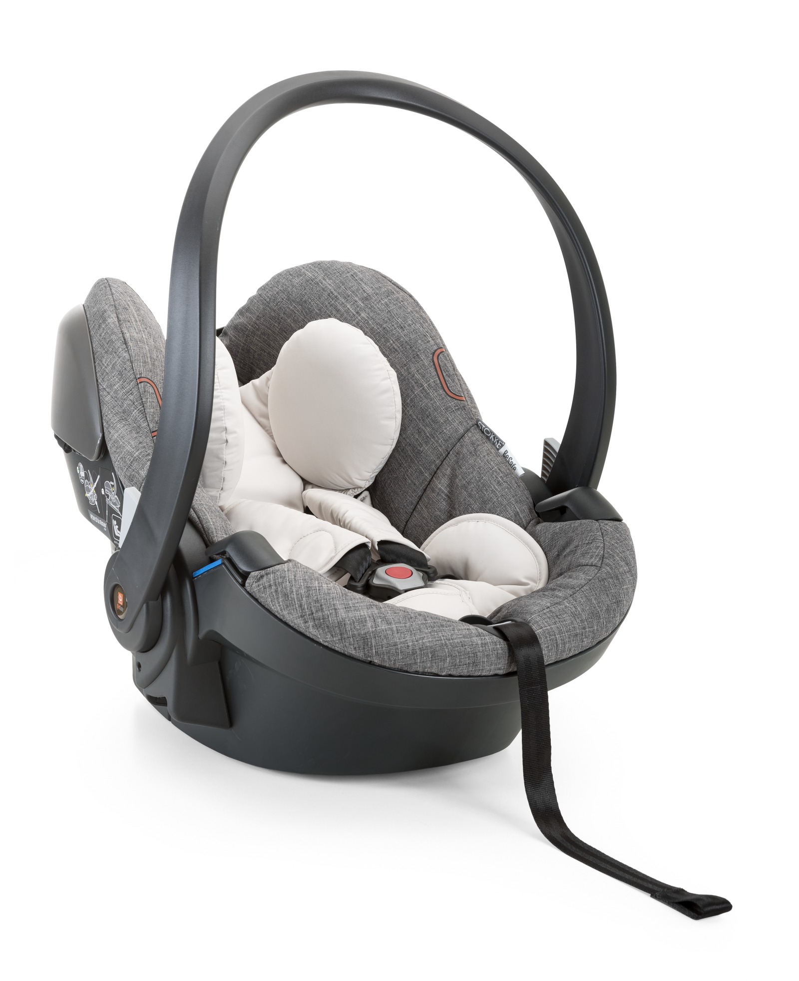 stokke izi go black melange