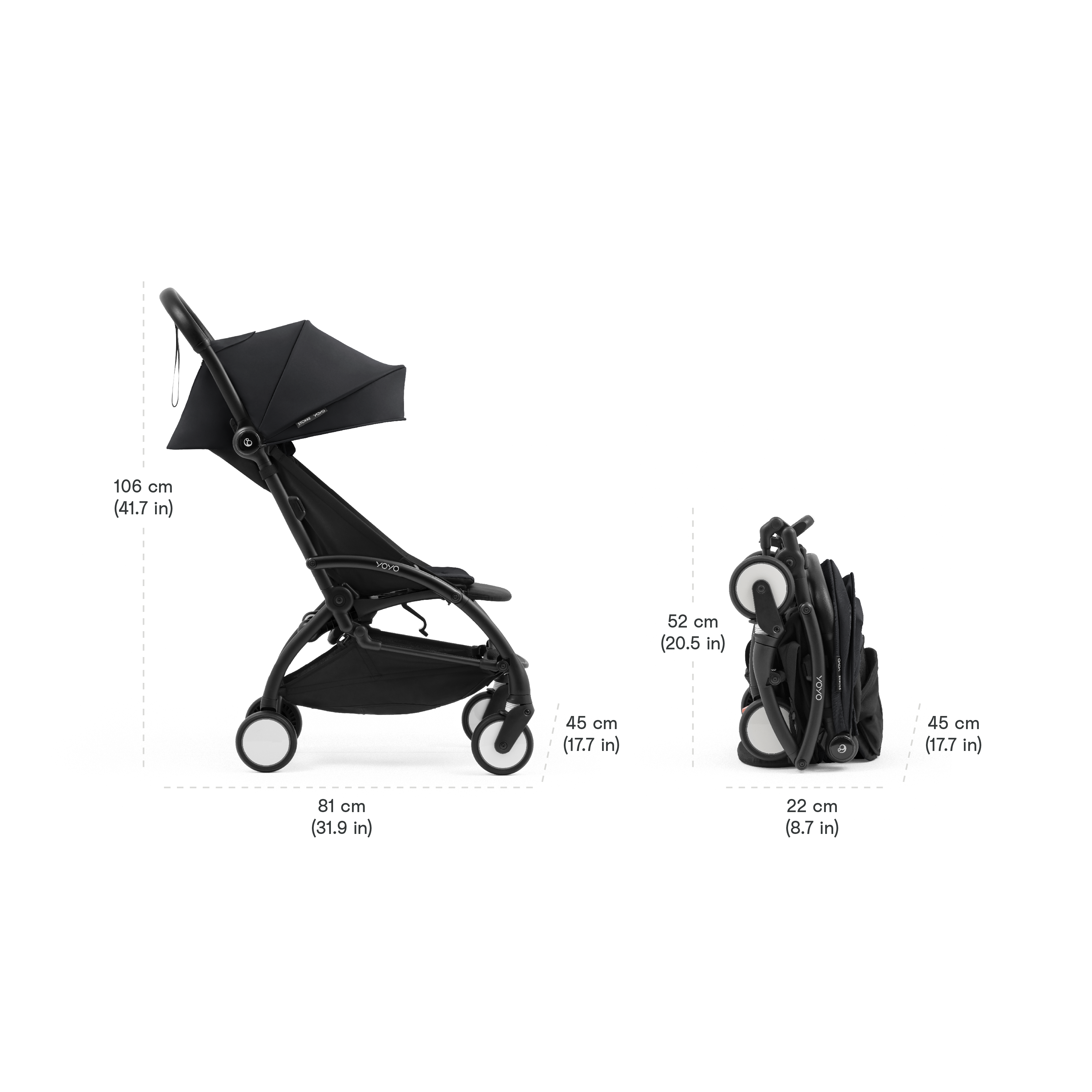 Carrito YOYO⁵, , Dimensions galería de imágenes 1