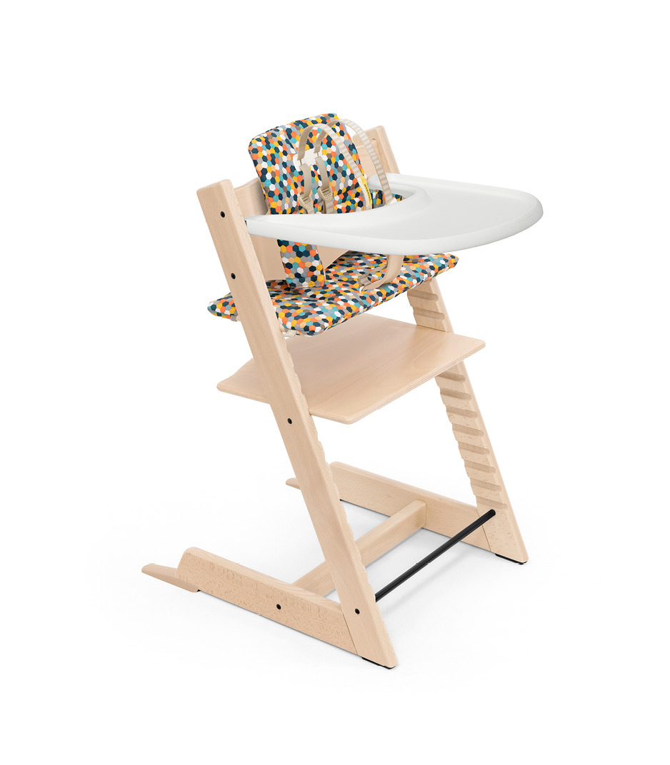 wooden combination highchair