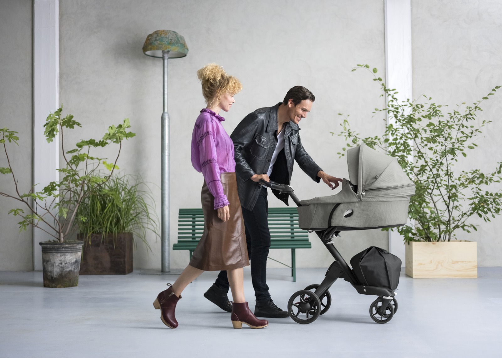 stokke trailz brushed grey